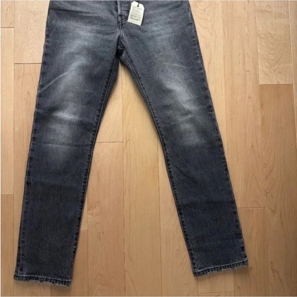 BNWT- Levi's Premium 501 Original Fit Grey Jeans (25) - Picture 3 of 11